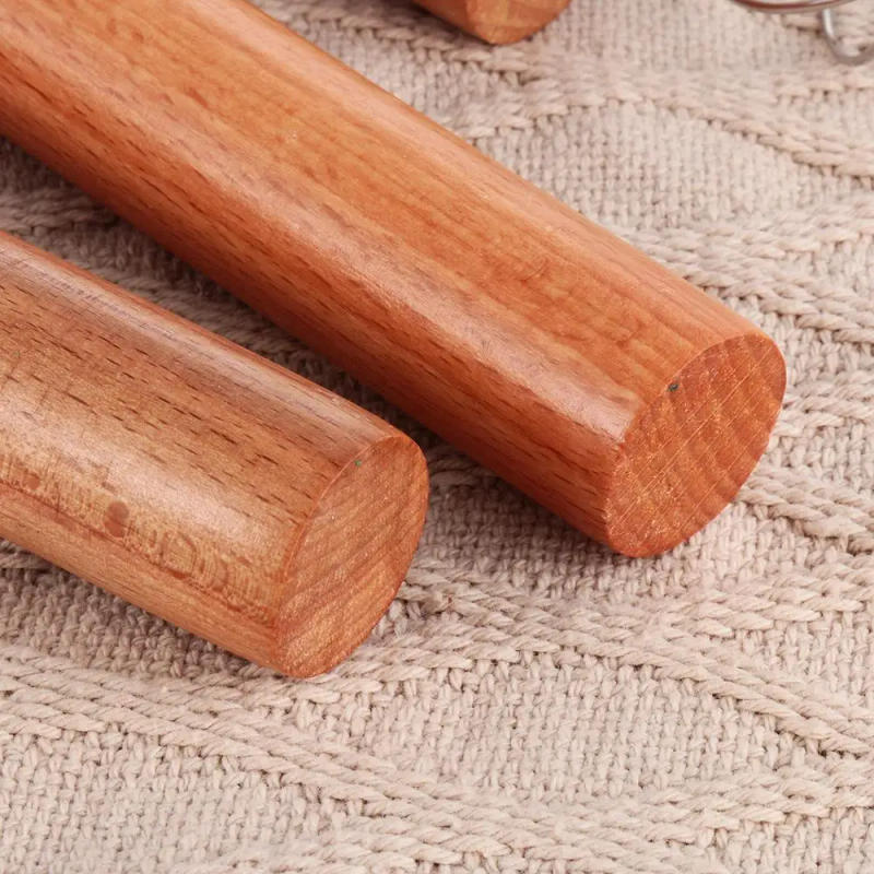 Description Picture 3 of itemHousehold Wooden Rolling Pin Dough Roller Pastry Tool Baking Supplies Cake Decoration Kitchen Accessories