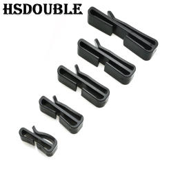 10 Pcs/Pack Quick Slip Keeper Buckle Clip Slider Black For Molle Tactical Backpack Adjusting Strap Webbing 20/25/32/38/49mm