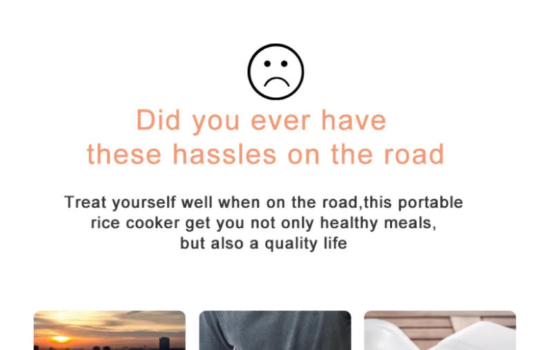 Description Picture 5 of item12V 24V 110V 220V 2L four voltage car home rice cooker van car rice cooker for travel global voltage use