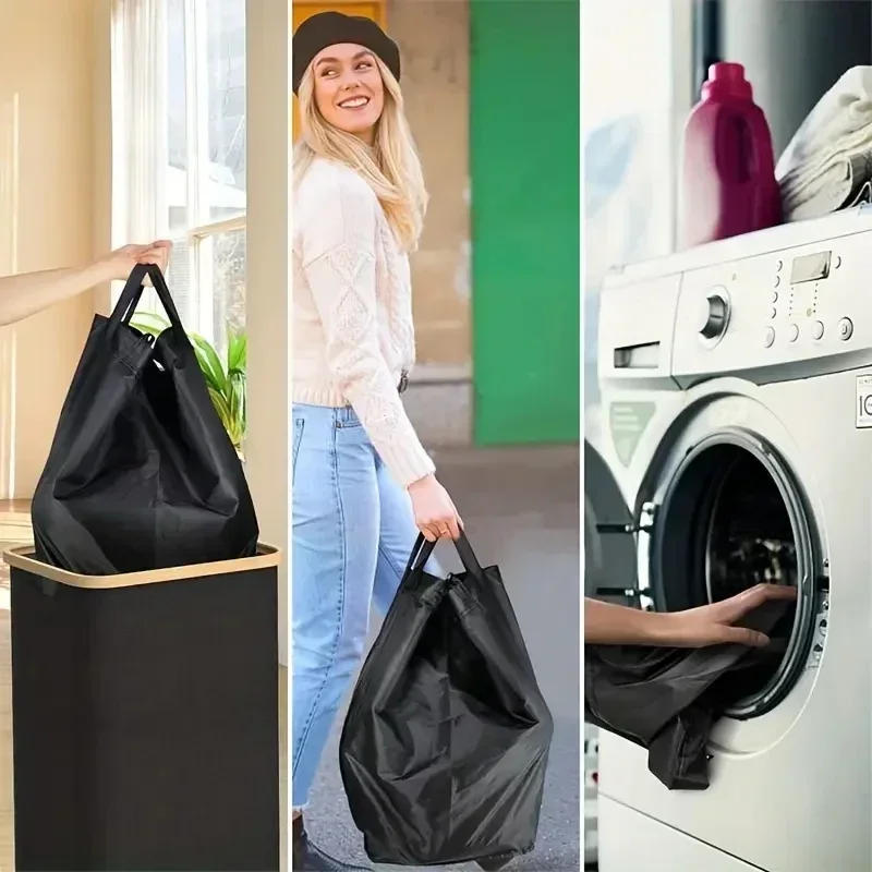 Description Picture 6 of itemEmpty Bottle Storage Basket Wastewater Bottle Collection Bag Folding Storage Bag for Bottle Organizer Recyclable Bottle Tote Bag