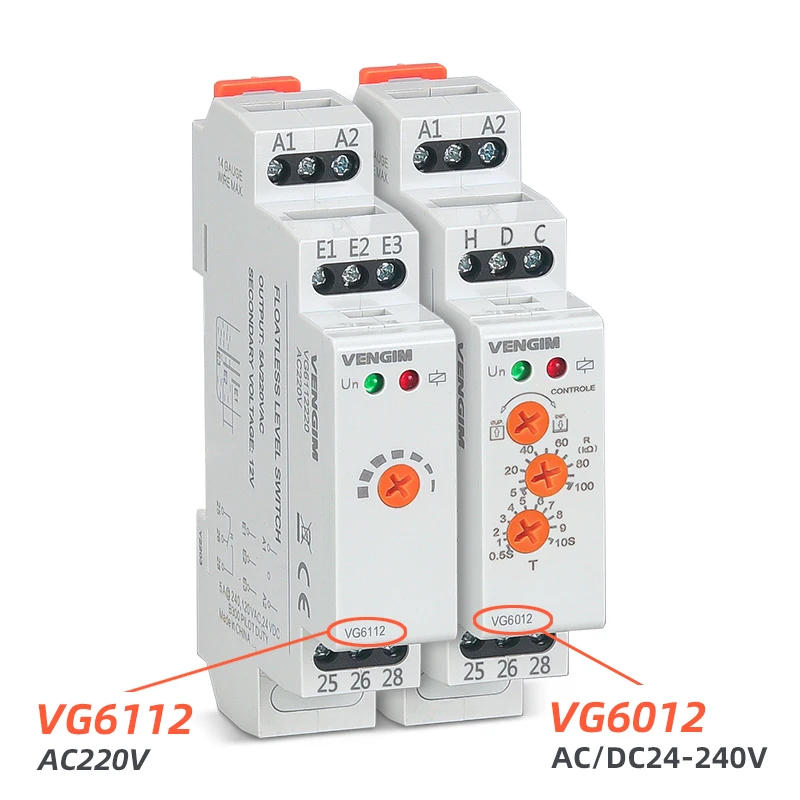 Description Picture 5 of itemLiquid Level Control Relay Water Level Monitoring Relay 220V Automatic Water Pump Controller Switch with Stainless Sensor