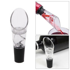 Mini Red Wine Aerator Quick 360 degrees Rotating Wine Pourer Decanter Cap for Bottles Bar Accessories