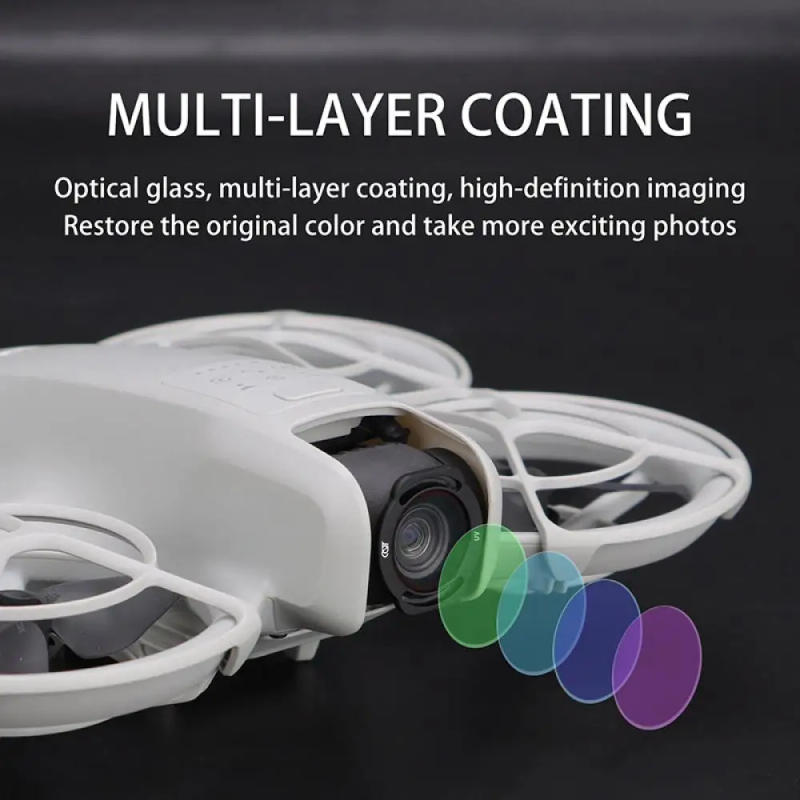 Description Picture 5 of itemLens Filter Kit For DJI Neo MCUV ND8/16/32 Filter Optical Glass Filter CPL Polarizer For DJI Neo Drone Accessories