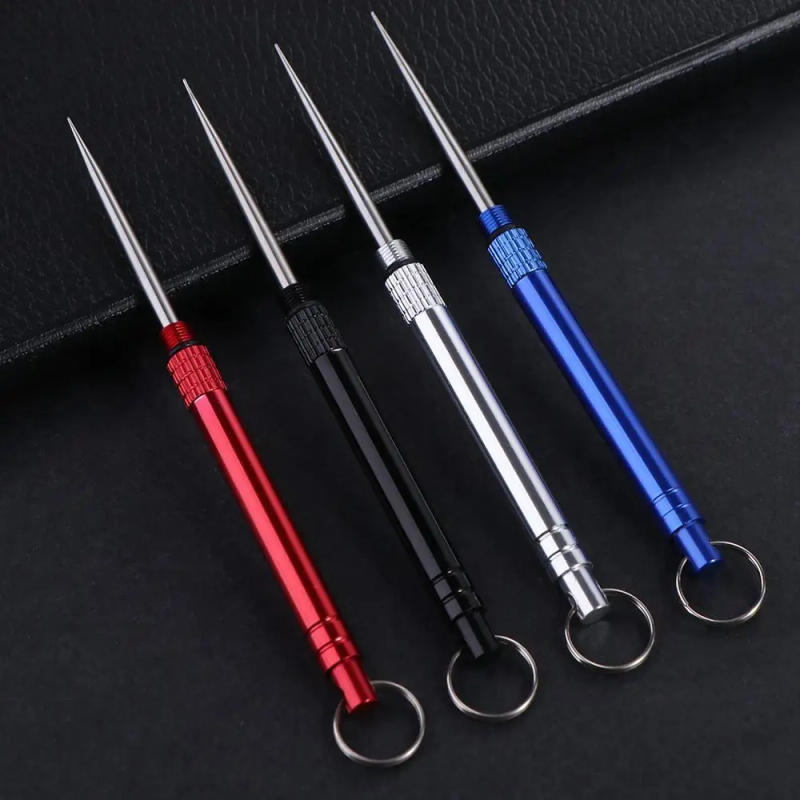 Description Picture 6 of itemTooth Cleaning Accessory Multi-Purpose Portable Outdoor Camping Tool Toothpick Fruit Fork Metal Toothpick EDC Tool