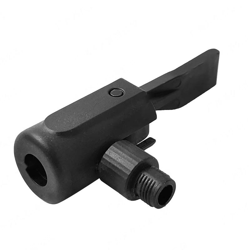 Description Picture 5 of item1 Set Double Head Bike Track Bicycles Valves Connector Tire Tyre Air Pumps Valves Adapter Inflatable Nozzle Inflator Adapter