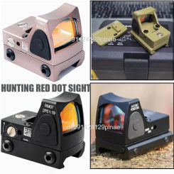 Red Dot Sight Collimator Glock Reflex Sight Airsoft / Hunting Pistol Scope AR15 M4 Optics Mini Rifle Scope for 20mm Rail Mount