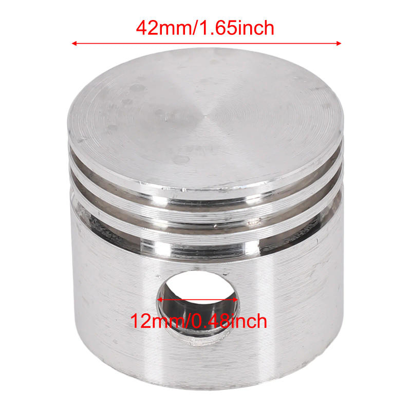 Description Picture 6 of item4pcs Air Compressor Piston+piston Rings Parts Air Pump Accessories 42/47/48/51/65mm Pneumatic Tools Air Pump Piston Sealing Ring