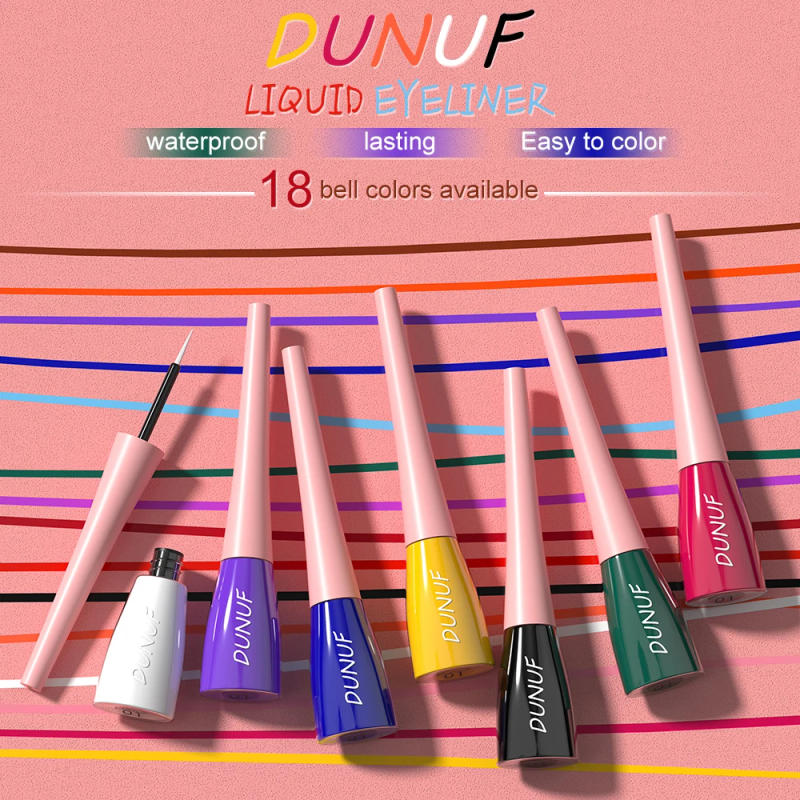 Description Picture 6 of itemDUNUF 1 Pcs Waterproof Long-Wearing Liquid Eyeliner - Smudge-Resistant, Transfer-Proof, Perfect For Creating Dramatic Looks