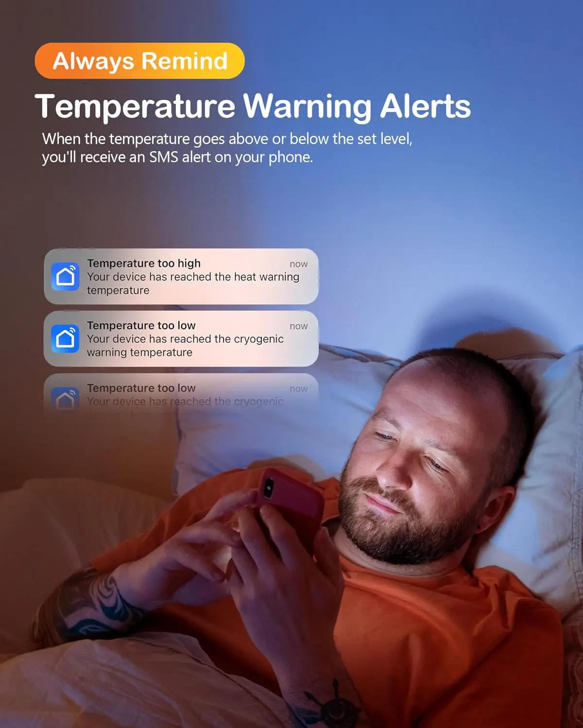 Description Picture 6 of item1500W Greenhouse Heater with APP Remote Control & Smart Control Panel,Plants & Vegetables,Garage, Grow Tents, Sunroom