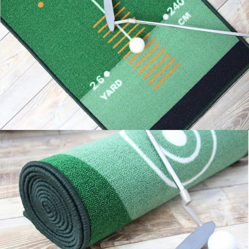 Description Picture 5 of item50X300cmGolf Carpet Putting Mat Indoor Outdoor Training Putting Practice Golf Green Fairway Pad Washable Anti-Slip