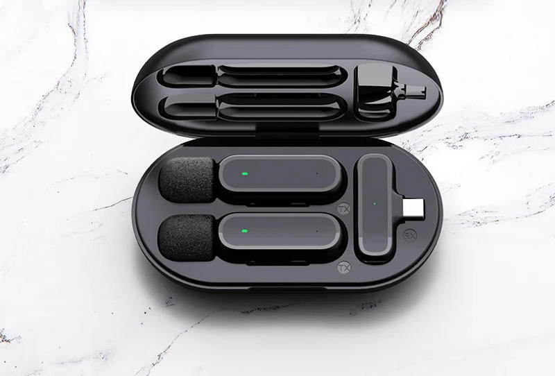 Description Picture 4 of itemXiaomi Mijia Wireless HD Radio Live Microphone Noise Cancel Dual Mic 20 Meters for Mobile Phone Tiktok Short Video Recording