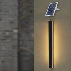 Outdoor Solar Wall Light Led Waterproof Lamp Garden Decoration Balcony Decor Villa Door Number Lighting Modern Wall Sconces