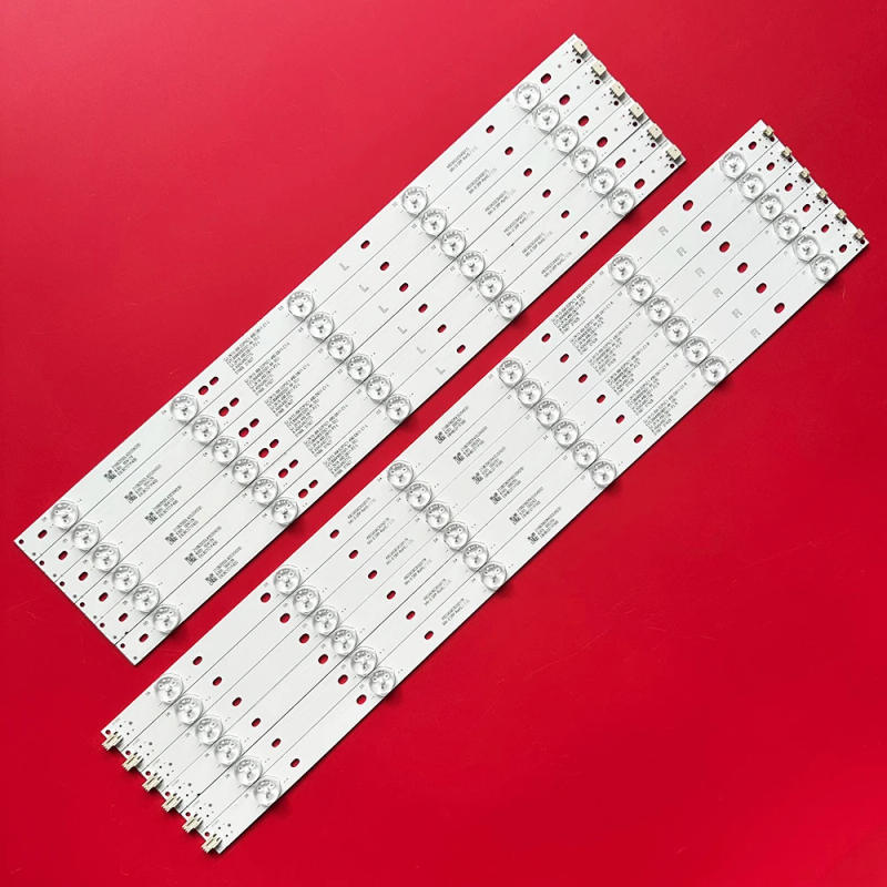 Description Picture 2 of item12PCS LED Backlight strip GJ-2K16-490-D611-P2-R L SVJ500A37_REV05 For Philips 49" 49PFS5301/12 49PFS4132 49PFS4131 TPT490F2