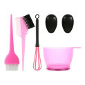 Hair Dye Color Brush Bowl Set with Ear Caps Dye Mixer Hair Tint Dying Coloring Applicator Hairdressing Styling Accessorie