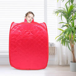 Fabric Satin Folding Steamer Box Personal Sauna Room Portable Sauna Single Person Steam Tentsss Full Body Sweat Steam Single