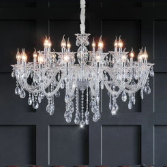 Modern Cystal Chandelier Lighting For Living Room K9 Top Grade Hanging Luxury Fixture Wedding Decoration Clear Deco Pendant Lamp