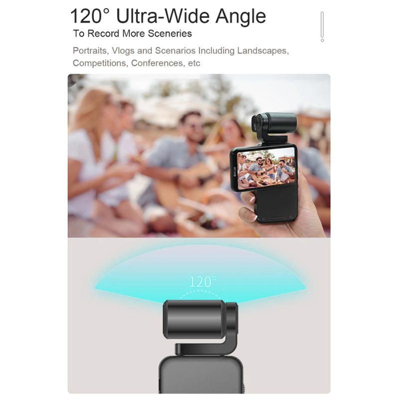 Description Picture 5 of itemDigital Video Camera WiFi Camcorder Portable Video Recorder with 3.5in Touch LCD Screen IR Night Vision for Vlog Video Recording