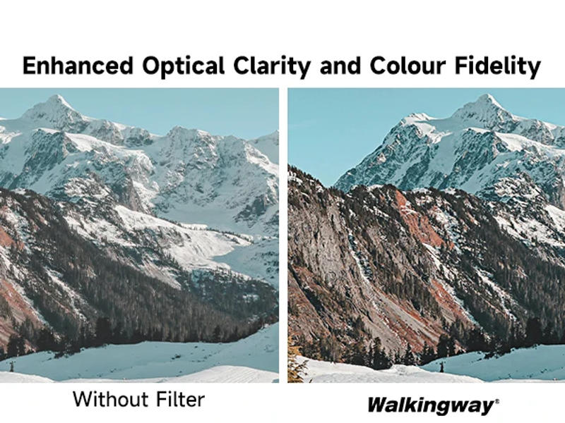 Description Picture 5 of itemWalking Way Filter 58mm 77mm 82mm 46mm MCUV Lens Filter UNC UV Ultra Slim with Multi Coated Protection 52mm 67mm for Camera