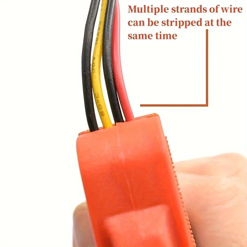 Description Picture 3 of itemAutomatic Wire Stripper Flatwire Cutter Stripping Plier 0.2 to 6mm Range Length Adjustment For Electrician Crimping Pliers