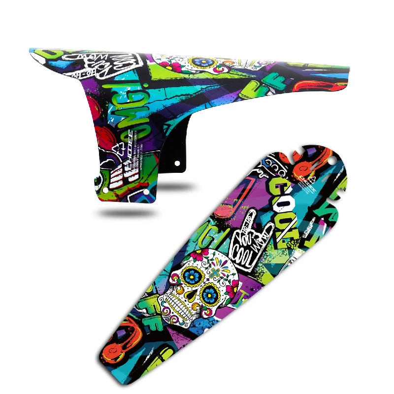 Description Picture 4 of itemChooee Mudguard Bicycle Fenders Front+Rear Universal Mud Guard Mtb Road Bike Wings Marine Materials Cycling Accessories