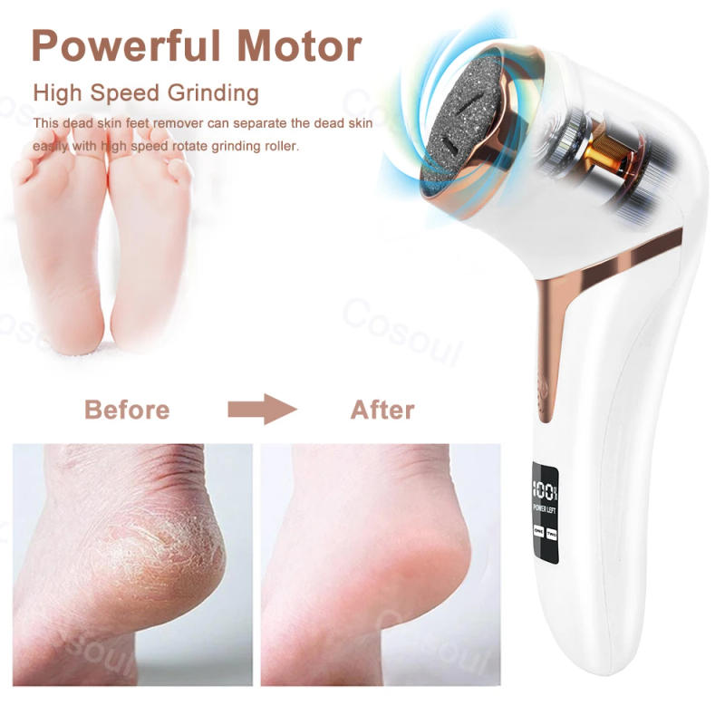 Description Picture 4 of itemPedicure Tools Professional Electric Foot Dead Skin Remover Feet Scrubber Callus Remover for Feet File Exfoliating Heels Grinder