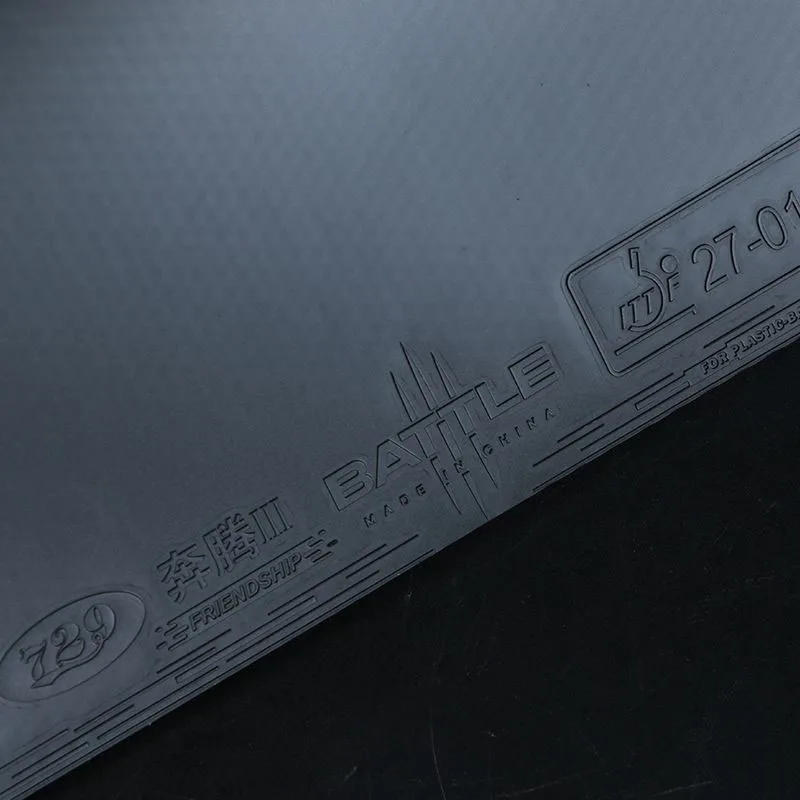 Description Picture 5 of itemWorld premiere 729 Friendship Battle 3 Table Tennis Rubber Sticky Professional Original  Ping Pong Rubber Brand New 100%