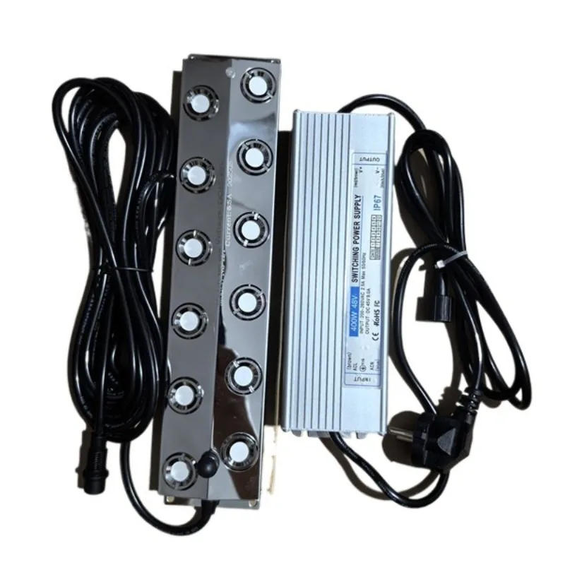 Description Picture 3 of itemDC48V Air Humidifier 12 Head Mist Maker Fog Machine Large amount of fog With Waterproof 400W Power Supply