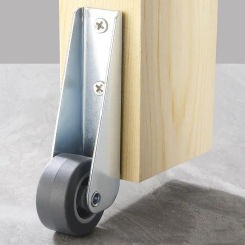 Caster Wheels Heavy Duty Long Bracket Swivel Casters Smooth & Quiet Rolling Casters For Various Furniture Types Caster Roller