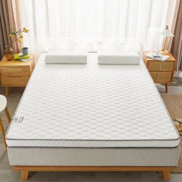 VESCOVO Latex Foam Mattress Pad High Density Massage Pillow Topper Mattress Topper For 150*190 160*200 Double Single Bed