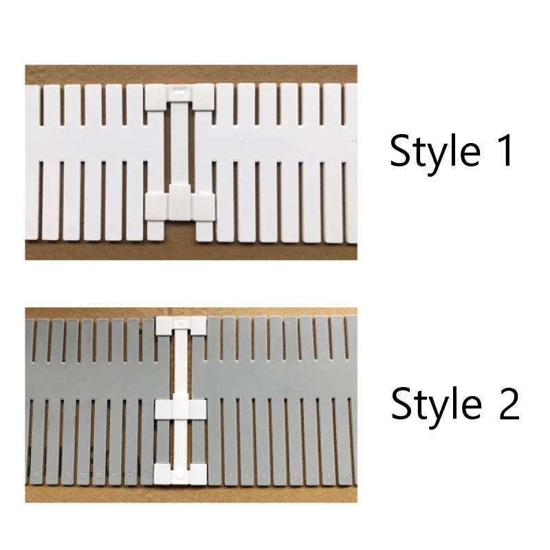 Description Picture 4 of item4Pcs/Lot Drawer Partition Accessories Extension Buckle Fixed Clip Drawer DIY Storage Clapboard Divider Sock Underwear Organizer