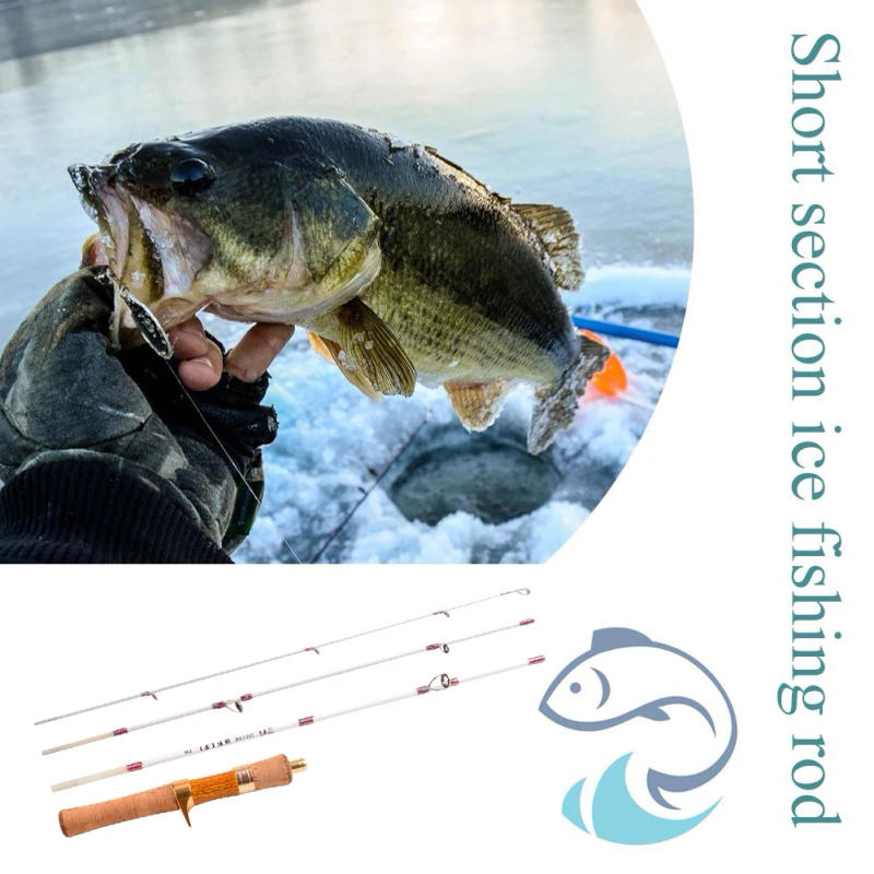 Description Picture 4 of itemSoft Feeder Fishing Pole Mini Fishing Pole Telescopic Rotatable Portable Ultra-light Outdoor Accessories for Lakes Reservoirs