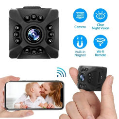 HD Wifi Mini Camera Night Vision Camcorder Wireless DVR Micro Camera Video Ultra Small Cam Wireless Home Micro  Security Cameras