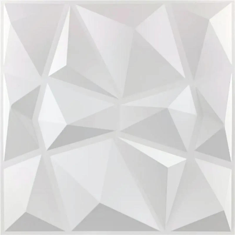 Description Picture 2 of item(pack of 12)Decorative 3D wall panel with diamond design, 30.48 cm x 30.48 cm