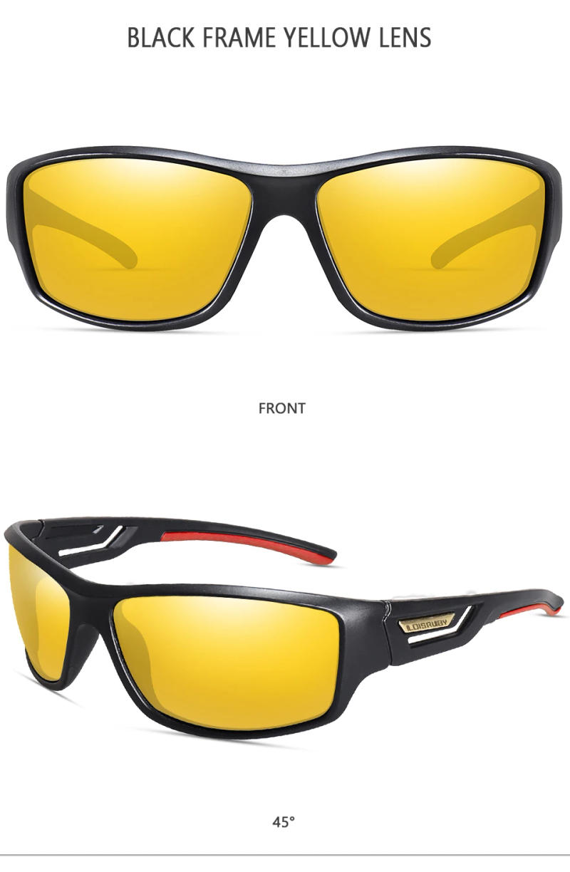 Description Picture 5 of itemLOISRUBY Polarized Fishing Sunglasses Men Camouflage Driving Outdoor Sports Cycling Running Goggles UV400 Tackle Eyewear