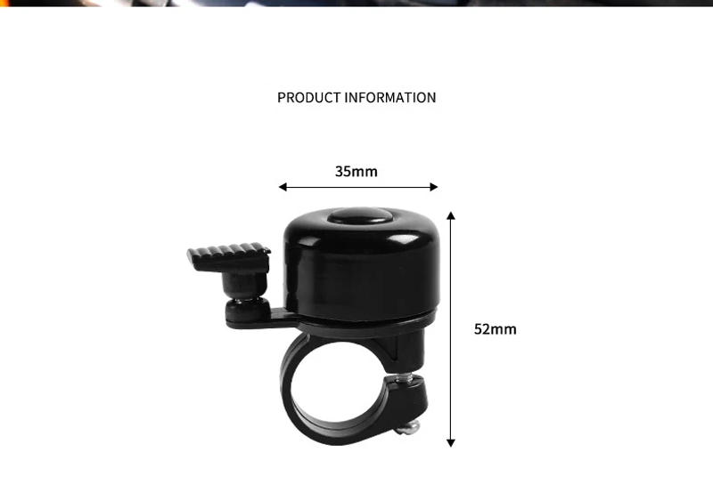 Description Picture 4 of itemBike Ring Bell Aluminum Alloy Cycling Safety Warning Alarm Handlebar Bell Ring Bicycle Bell Ring MTB Horn Cycling Accessories