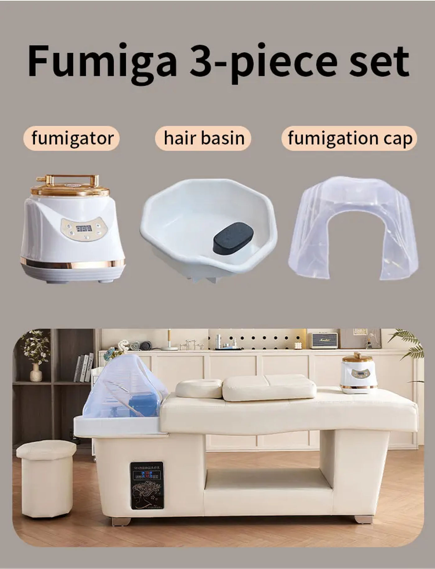 Description Picture 5 of itemShampoo Washing Equipment Spa Bed Hair Massage Stock Chair Living Room Products Salon Professional Bowl Cadeira Sink Treatment