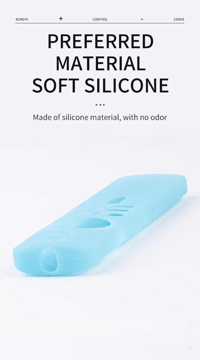 Description Picture 6 of item1pcs Covers for Xiaomi Mi TV Box S Wifi Remote Control Case Silicone Shockproof Protector for Mi TV Stick 1080P