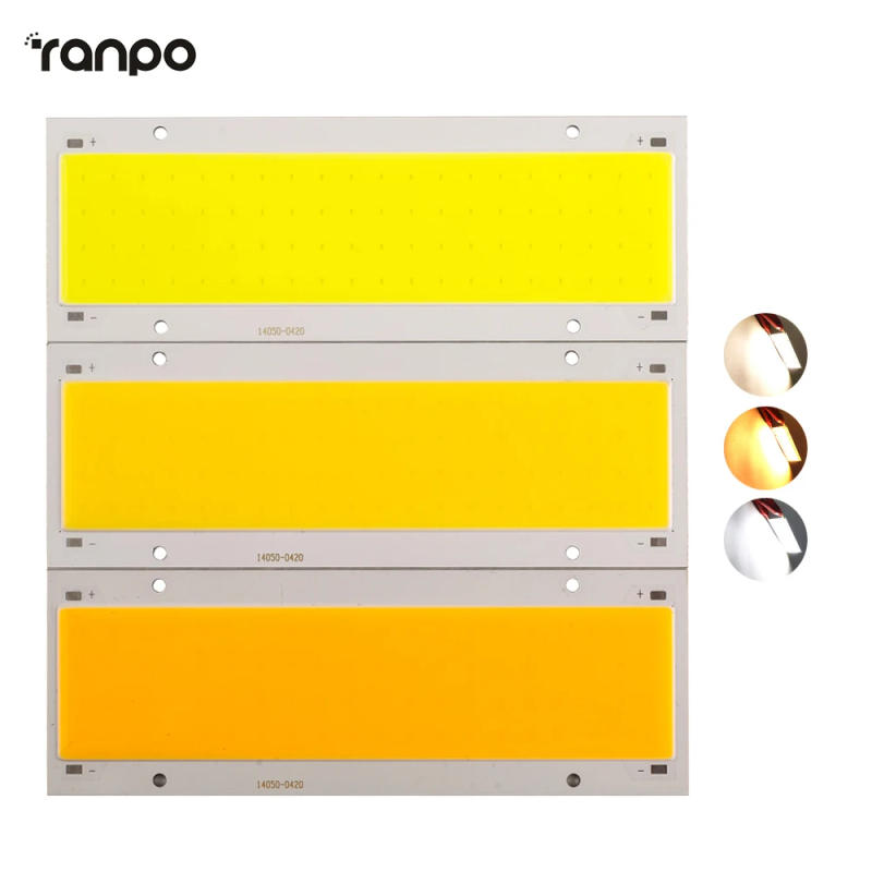 Description Picture 2 of item140*50MM-0420 30W DC12-14V COB Chip For LED Flood Light Cold White Warm Blue Red Green DIY LED Spotlight Lamp Home Lighting