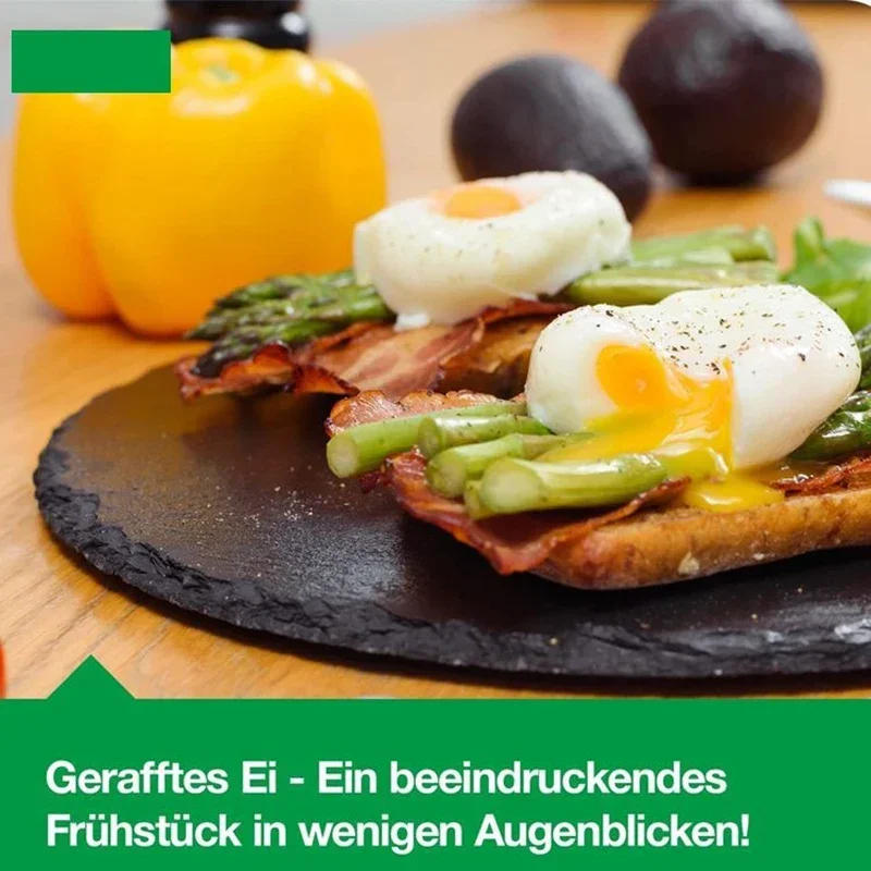 Description Picture 5 of itemNew 4 in1 Egg Poachers Egg Cooker Tools for Thermomix TM5 TM6 Eggs Steamer Mold Tray Stand Kitchen Baking Mould Cooking Utensils