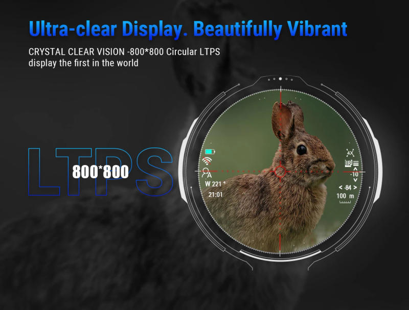 Description Picture 3 of itemPARD DS35-70 Night Vision Scope Hunting Camera and Infrared Flashlight Without IR Optics Digital Camera 2560*1440 Resolution