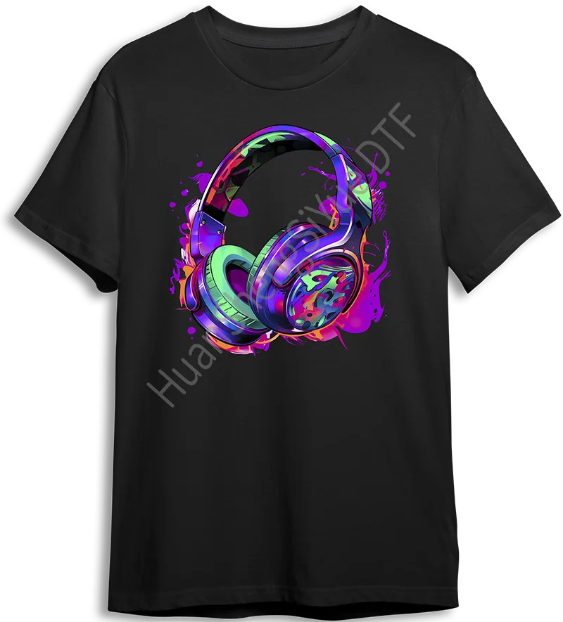 Description Picture 4 of itemPainted Pattern ips Fashion Iron Patch Clothing T-shirt DIY Hoodie Jacket Sticker DTF Patch Clothes Hot Paste Paper