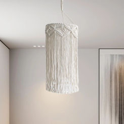 Bohemian Hanging Macrame Light Shade Multipurpose Accessories Durable Lampshade