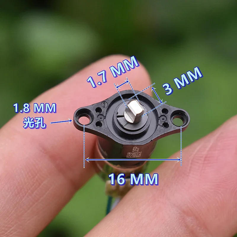 Description Picture 5 of itemMini Tiny 10mm 2-Phase 4-Wire Planetary Precision Gear Stepper Motor 5V Micro Reduction Stepping Motor DIY Robot Camera Monitor