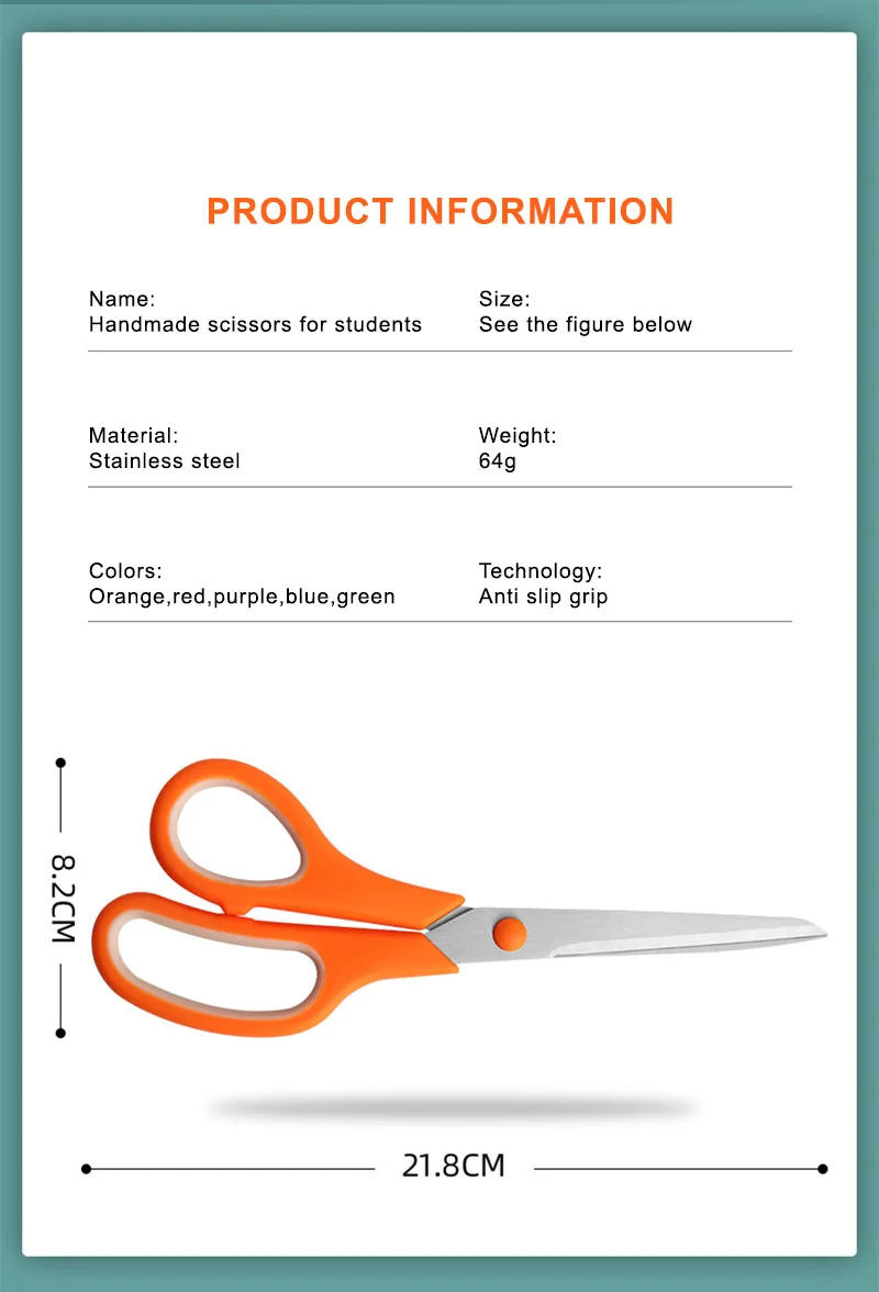 Description Picture 3 of itemSewing Scissors Stainless Steel Professional Tailor Scissors Fabric Cut Cross Stitch Scissor Cloth Cutter DIY Sewing Supplies