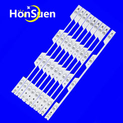 9 PCS LED Strip For TCL 55UP130 55UP120 THOMSON YHE-4C-LB5504-YH02R YHE-4C-LB5504-YH01R 4C-LB5504-HR3