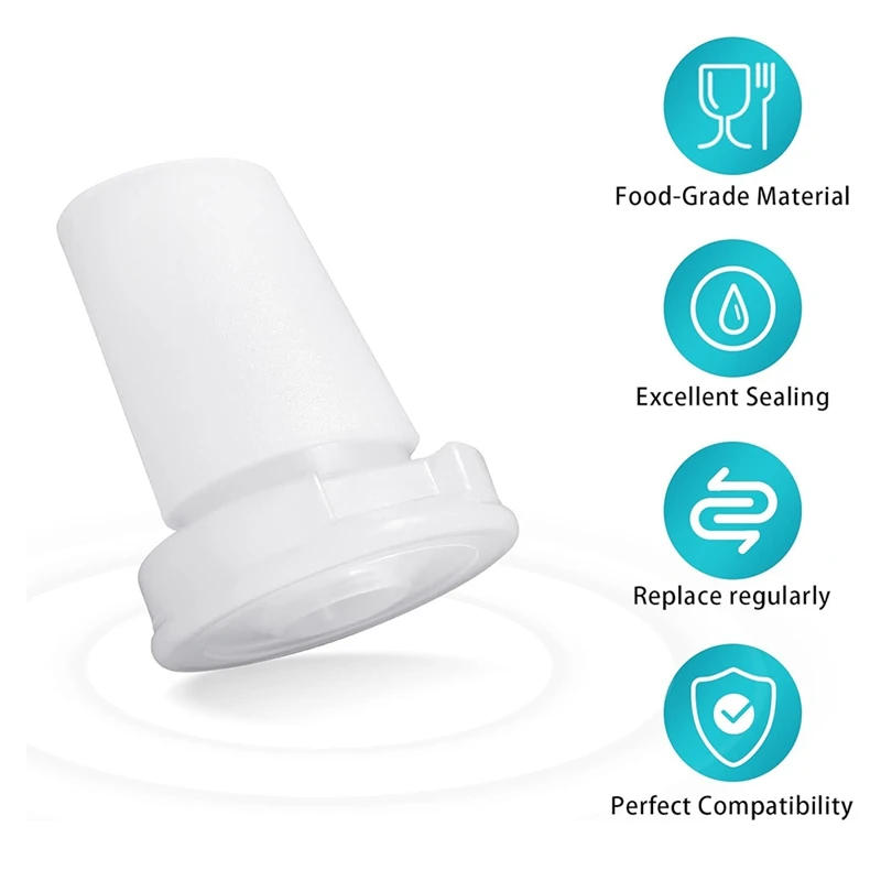 Description Picture 3 of itemA98G-Silicone Mouthpiece & Filter For Brita Water Bottle - Bite Valve And Fliters Replacement For Brita Filter Bottle