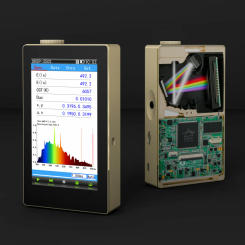 Hopoocolor OHSP350S 350-950nm Spectrometer TM-30 Ir irradiance mW/cm2 Meter for Red light Therapy