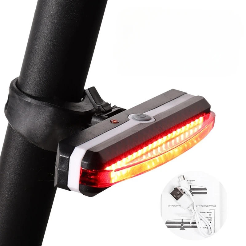 Description Picture 2 of itemBike Headlight Tail Light USB-C Rechargeable LED Bicycle Lights Set Front Back Night Riding Cycling Safety