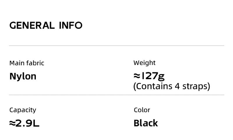 Description Picture 6 of itemROCKBROS Bicycle Tube Bag Set Waterproof Bag Large Capacity Item Storage Triangle Bag Pack Bike Frame Bag Road Bike Accessories