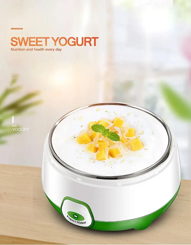 Description Picture 6 of itemYogurt Maker Mini Automatic Yogurt Machine Household DIY Yogurt Tools Kitchen Appliances Stainless Steel Tank Appliances Yogurt